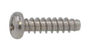 ステンレス SUSXM7 (+) Pロック ナベ頭 (樹脂専用タッピンねじ)(丸ヱム製作所)